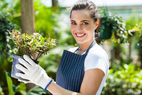 Professional gardeners in West Norwood completing safe garden maintenance